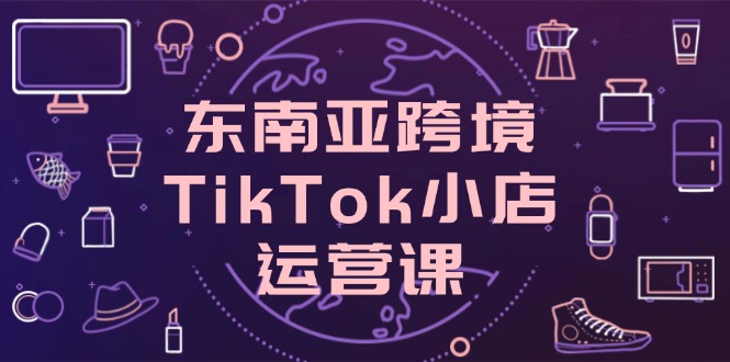 东南亚跨境TikTok小店运营课，掌握店铺设置与流量转化核心技巧_久创网