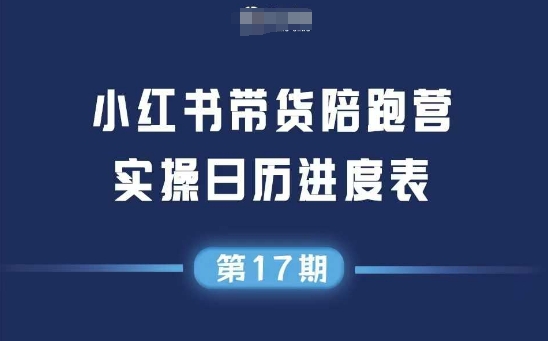 小红书第17期带货陪跑营，不囤货，无不直播，无不投流，通过选品+笔记内容+测品+笔记铺量+矩阵运营打爆款_久创网