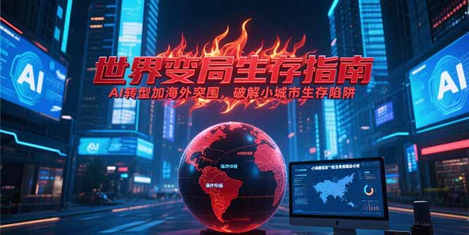 付费文章《世界变局生存指南，AI转型加海外突围，破解小城市生存陷阱》_久创网