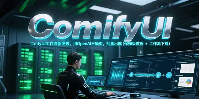 ComfyUI工作流新突破，用OpenAI三模型，批量出图(保姆级教程+工作流下载_久创网