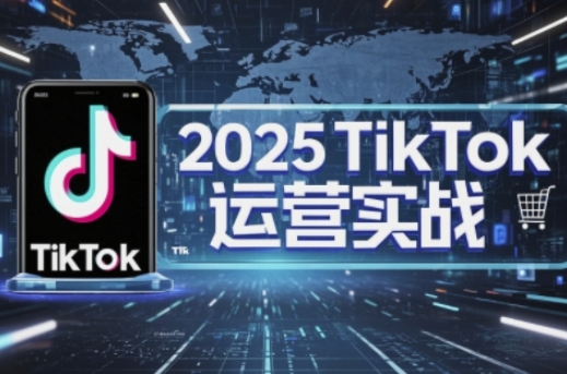 2025TikTok电商运营，掌握TikTok店铺运营核心技巧，实现低成本高转化_久创网